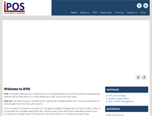Tablet Screenshot of ipos.net.pk