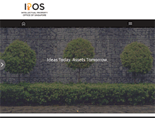 Tablet Screenshot of ipos.gov.sg