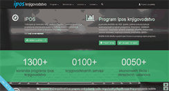 Desktop Screenshot of ipos.hr